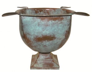 Stinky 4 Tall "Copper Patina" Cigar Ashtray