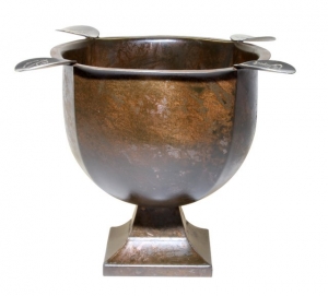 Stinky 4 Tall "Old Patina" Cigar Ashtray