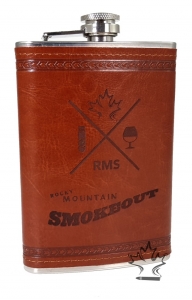 The Brown Leather Flask