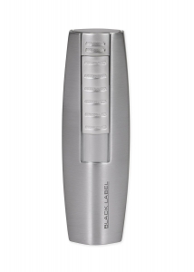 Black Label Viceroy Lighter - Chrome