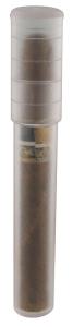 Telescoping Airtight Single Cigar Tubes - 2 PACK