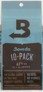 Boveda 62% Humidity Mini-Pack - 10 Packs