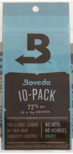 Boveda 72% 10 Humidity Packs (Small)
