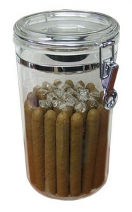 The Time Capsule 25 Cigar Jar Humidor Prestige Import