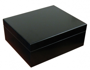 The Chalet 25 Cigar Humidor - Black