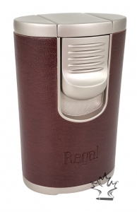 Regal Quad Table Top Lighter - Light Brown