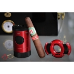 XIKAR XO Cigar Cutter Gloss Red with Black Blades
