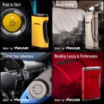 XIKAR Xidris Single Flame Cigar Lighter