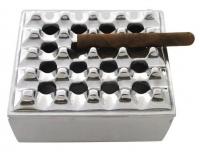 Square Grid Cigar Ashtray