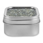 Cannabis Humidor with (6) 2oz Clear Lid Tins & 62% Boveda