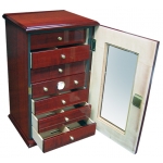 The Charleston 150 Cigar 7 Drawer Humidor