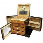 BACCUS Cigar HUMIDOR - Holds up to 200 Cigars