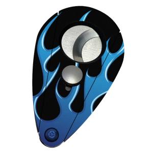 XiKAR Xi2 Hot Rod Cutter - Blue with Blue Flames
