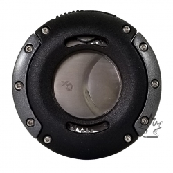 XIKAR XO Cigar Cutter - Black with Orange Wings
