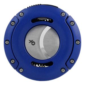 XiKAR XO Cigar Cutter - Blue with Silver Blades