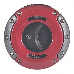 XIKAR XO Cigar Cutter - Red with Black Wings