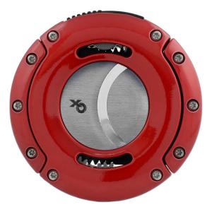 XiKAR XO Cigar Cutter - Gloss Red with Silver Blades