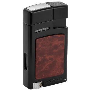 XiKAR Forte Soft Flame - Black with Burl