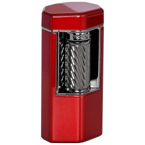 XiKAR Meridian Triple Soft Flame Triple Lighter - Red