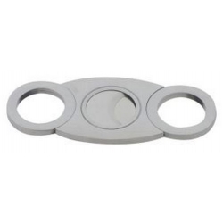Brushed Steel Cigar Cutter