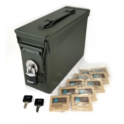 Cigar Caddy 3540 - Black 15 Cigar Travel Humidor