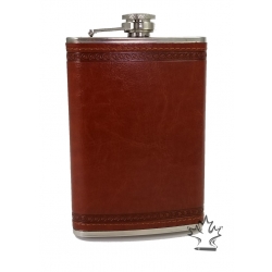 The Brown Leather Flask