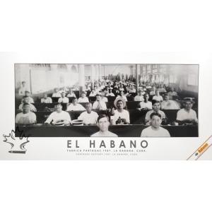 Habanos Cigar Poster - Partagas Factory