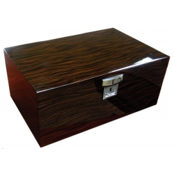 The Princeton Ebony 125 Cigar Humidor Prestige Import