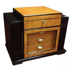 BACCUS Cigar HUMIDOR - Holds up to 200 Cigars