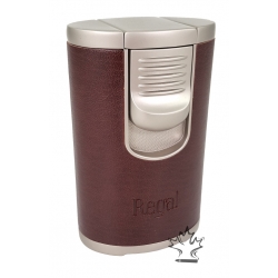Regal Quad Table Top Lighter - Light Brown