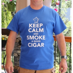 Keep Calm And Smoke A Good Cigar T-Shirt